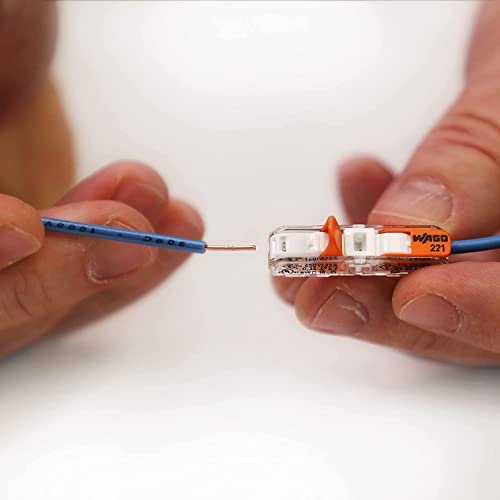 WAGO 221-2401 Lever Nuts Compact Splicing Inline Wire Connectors with Case | 20pc - Image 3