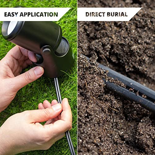 Wirefy 12/2 Low Voltage Landscape Lighting Copper Wire - Outdoor Direct Burial - 12-Gauge 2-Conductor 250 Feet - Image 5